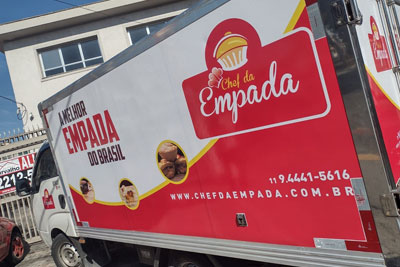 Envelopamento Food Truck em Guarulhos